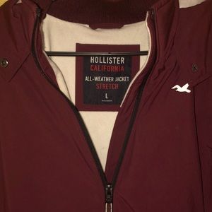 hollister, winter coat